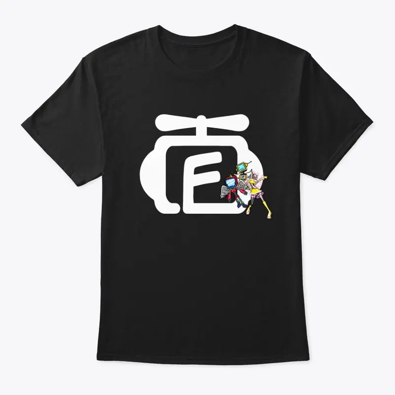 Fly bot logo (white)